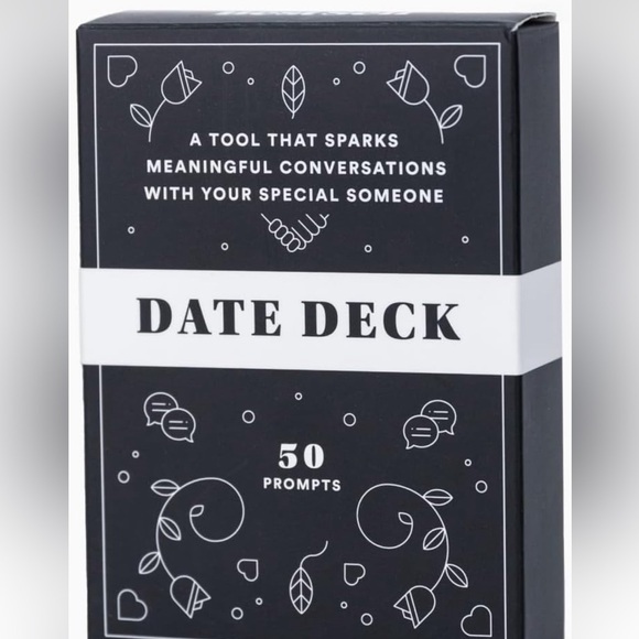 BestSelf Date Deck Date Night Card Game - 50 Prompts, Fun and Meaningful - Picture 1 of 5